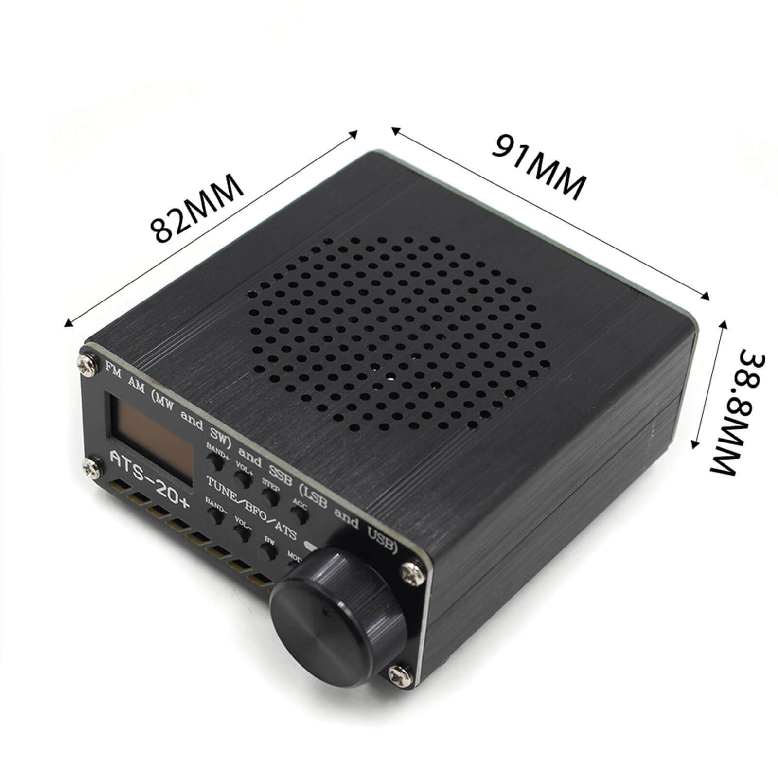 New ATS-20+ Plus ATS20 V2 SI4732 Radio Receiver FM AM (MW & SW) SSB (LSB & USB)