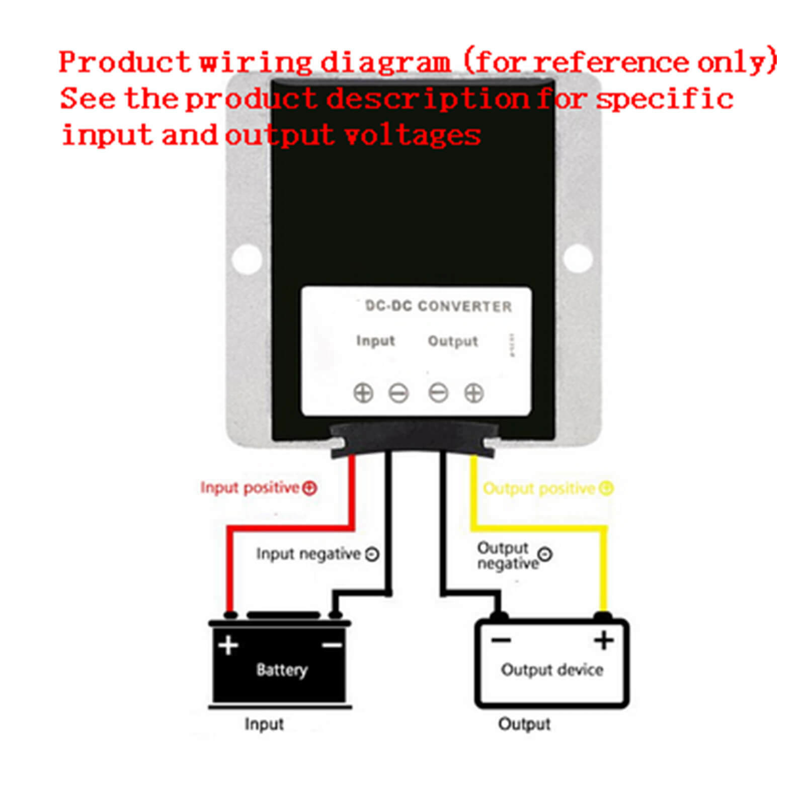 Waterproof DC/DC Converter Regulator 12V Step Up to 13.8V 20A 276W