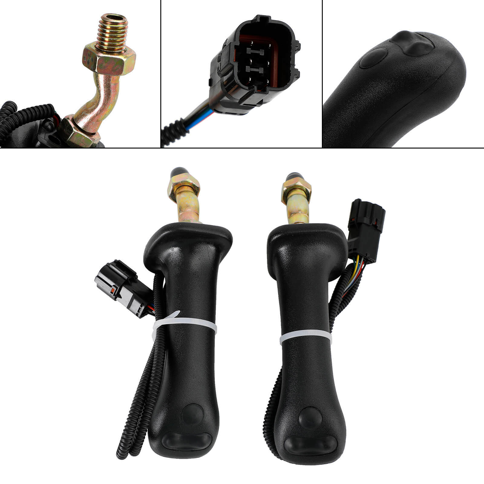 3Button Excavator Joystick Handle Pair For Doosan DH DX150 215 225 300 370-9C