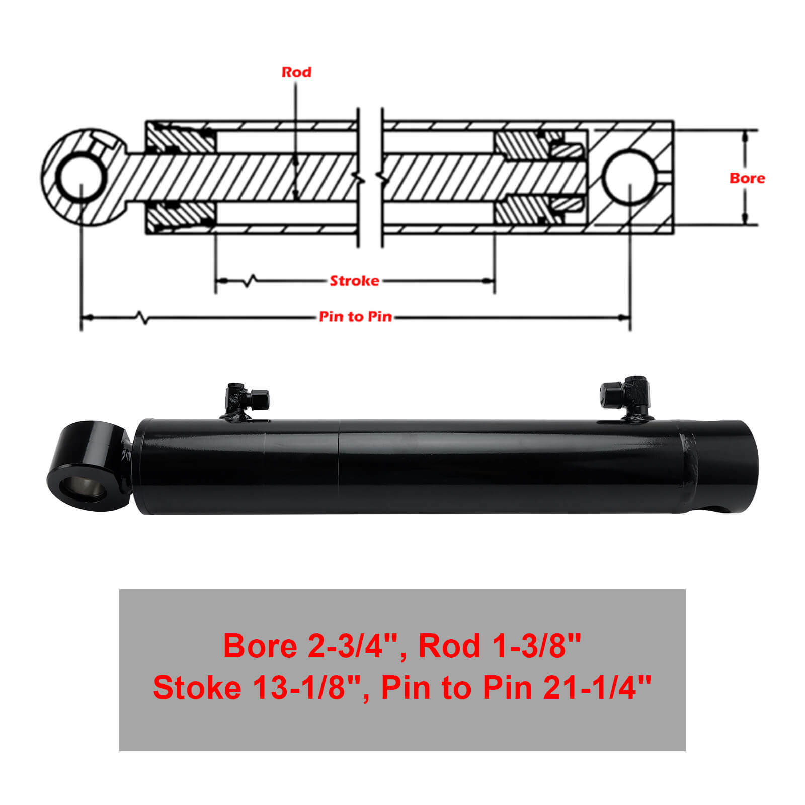 7117174 Bucket Tilt Cylinder For Bobcat T190 S175 773 S205 S160 T180 S150 S185 
