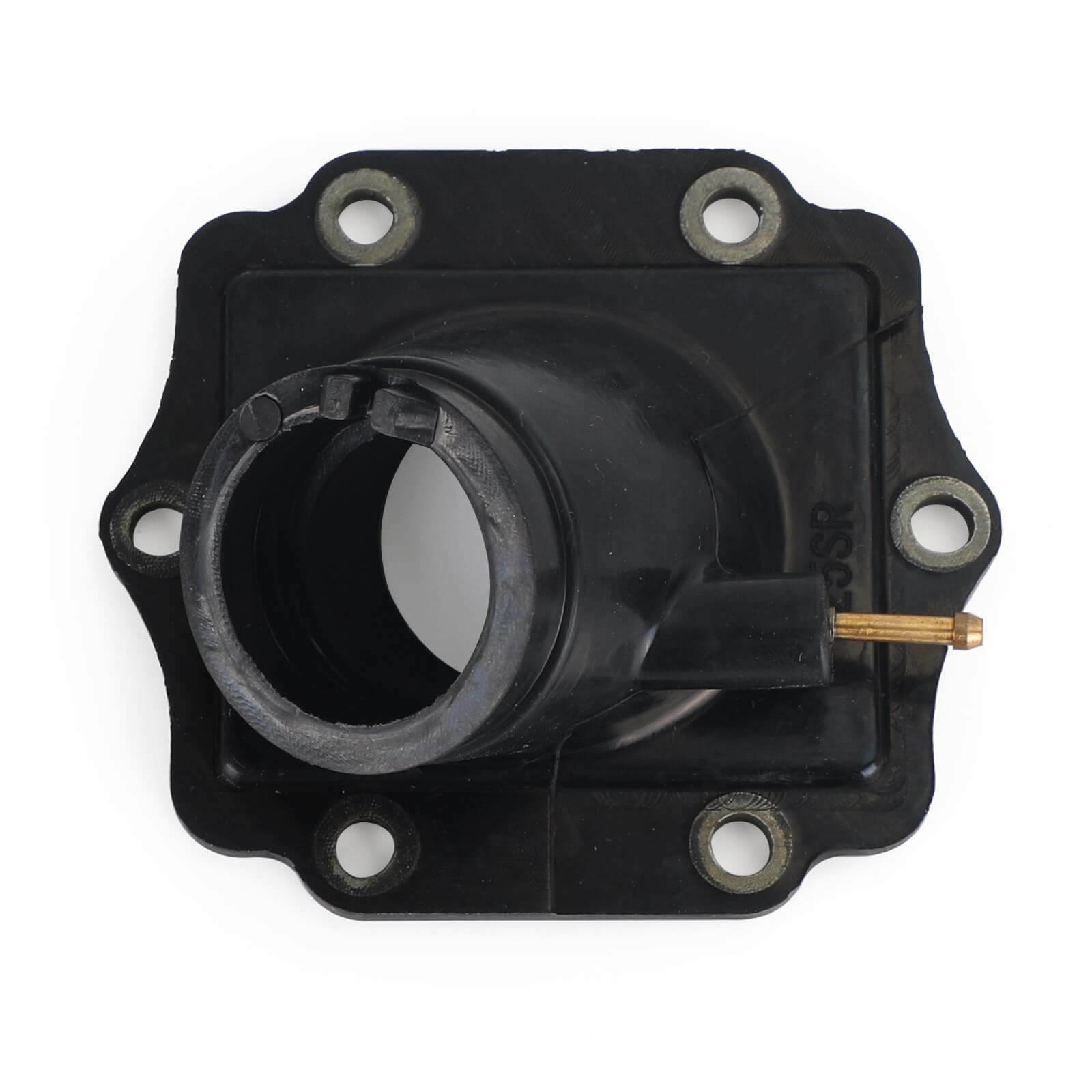 Intake Manifold Boot Joint Carburetor Carb Insulator Holder Fit for Kawasaki KDX 200 SR 1989-1993 Black