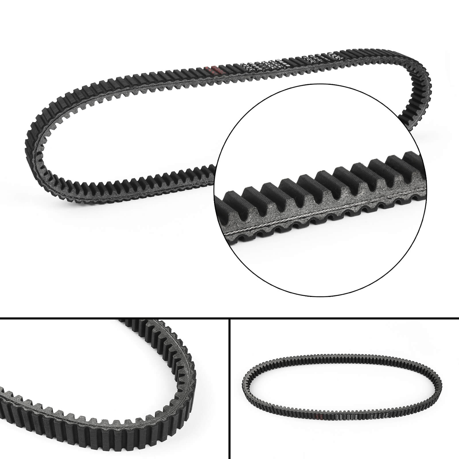 Drive Belt 23100-MCT-003 For Honda FJS 600 Silver Wing ABS (03-15) FSC600 SILVERWING SCOOTER (02-13) Black