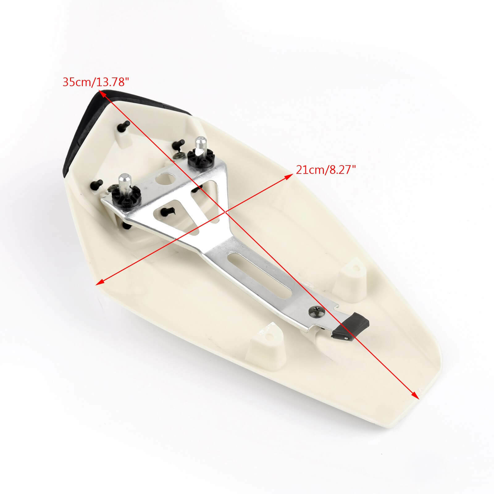 Rear Passenger Single Seat Cover Cowl Fit For Kawasaki Nijia ZX10R ZX10R ABS 2016-2020 White