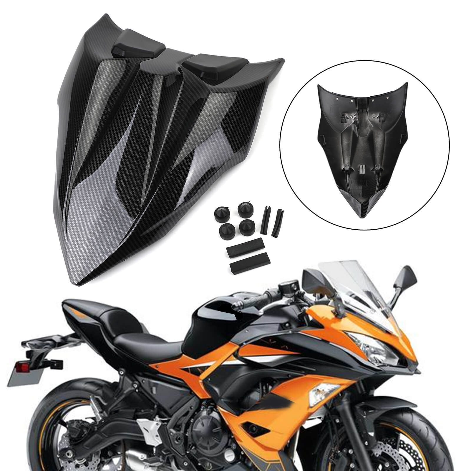 Seat Cover Cowl For Kawasaki Z650 Ninja 650 17-19 CBN