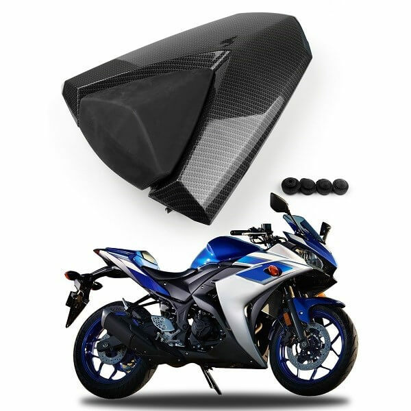 ABS Rear Seat Cover cowl For Yamaha YZF R25 2013-2023 R3 2015-2021 MT-03 2014 Carbon 