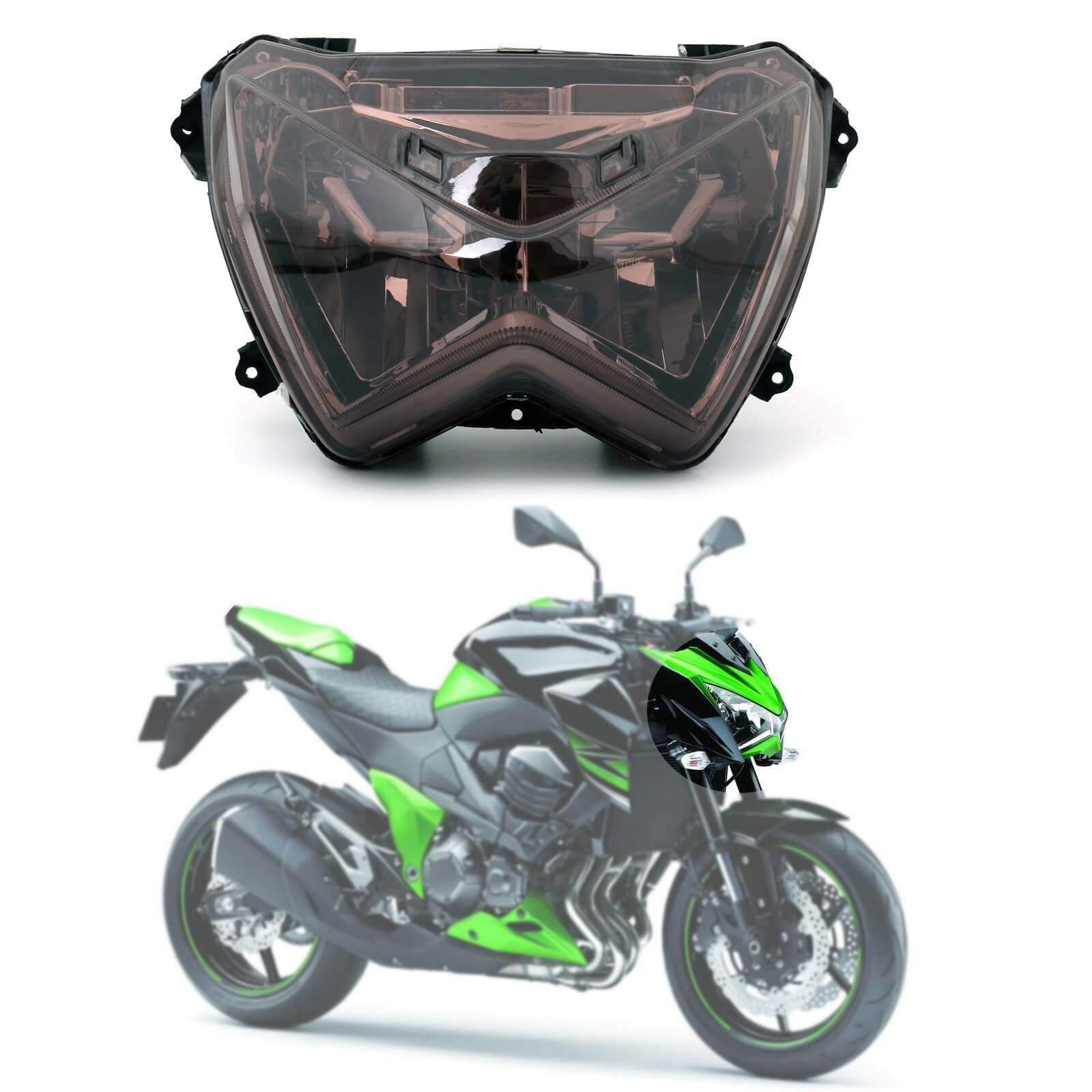 Headlight Kawasaki Z800 Smoke Lens (2013-2014-2015)