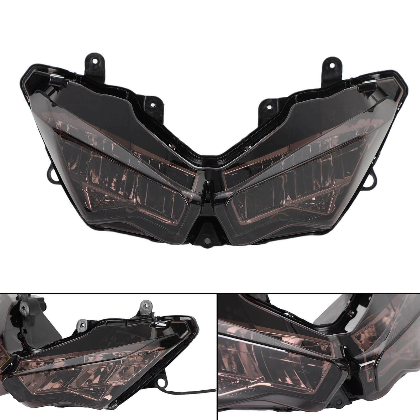 Front Headlight Grille Headlamp Grille Protector For Kawasaki Ninja 400 18-23