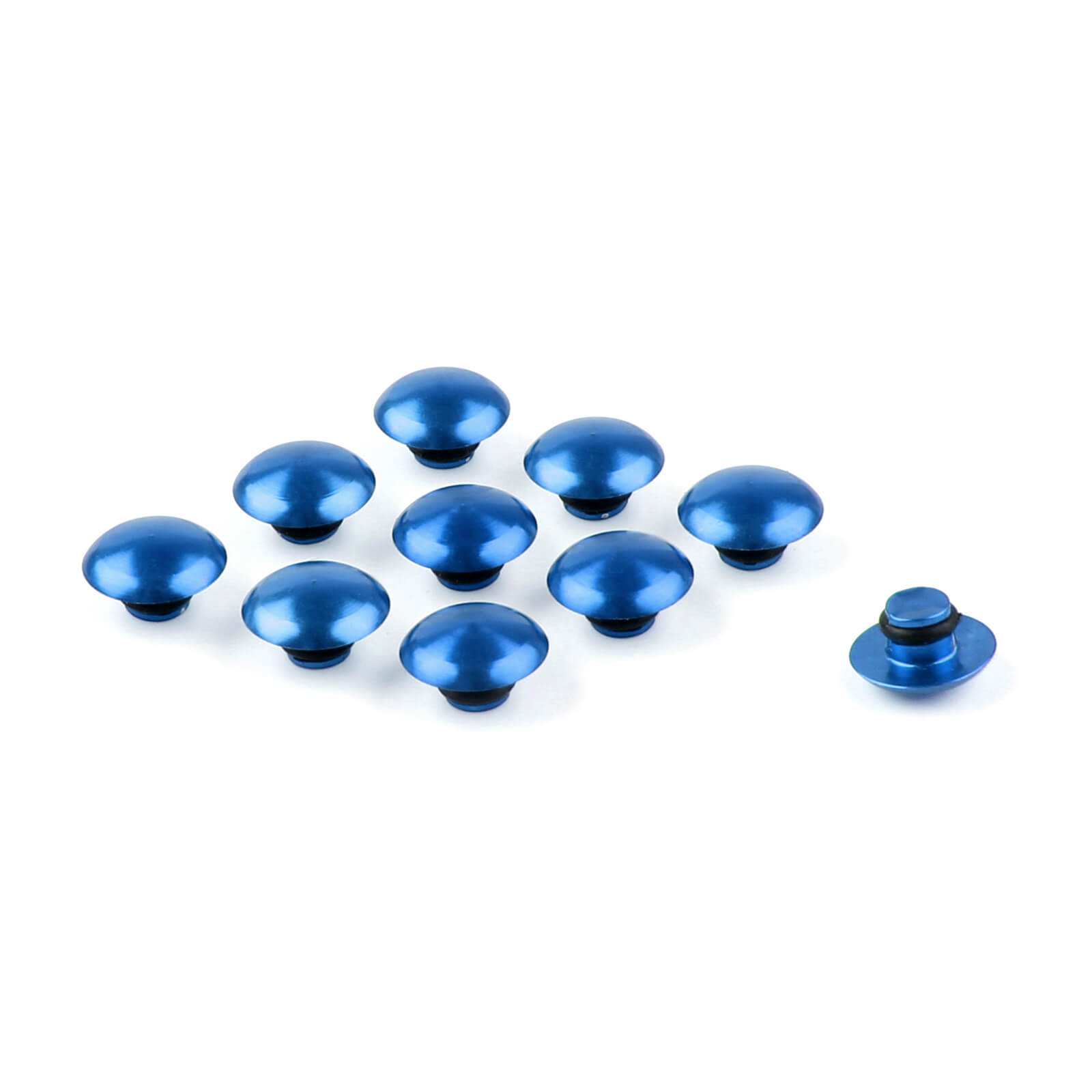 Hex Socket Bolt Screw Nut Head Cover Cap M6 6MM Universal, Blue