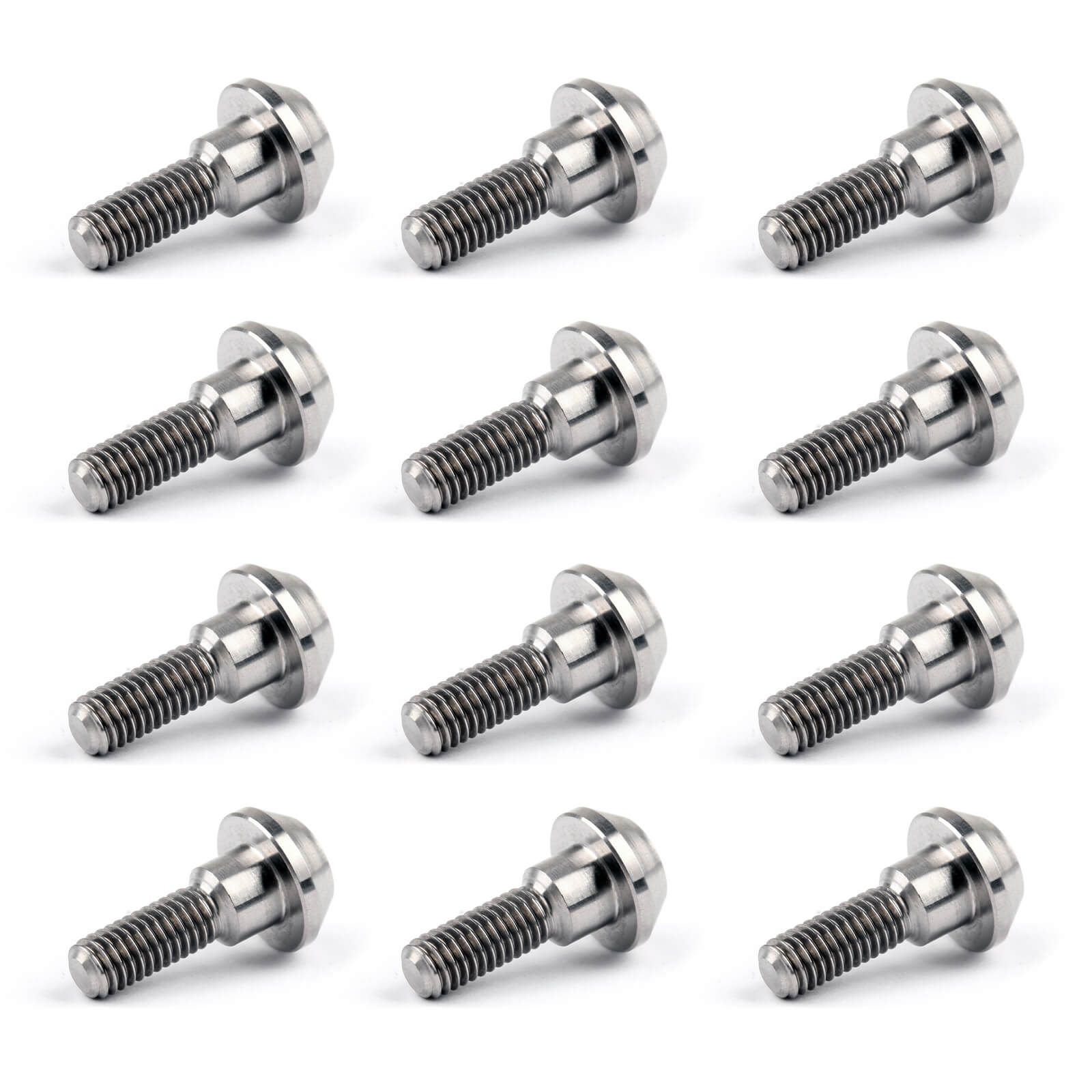 Titanium Bolts M6 x 20mm Brake Rotor Disc Bolts For Yamaha R1 R6 FJR1300 FZ 600/1000 12pc Set