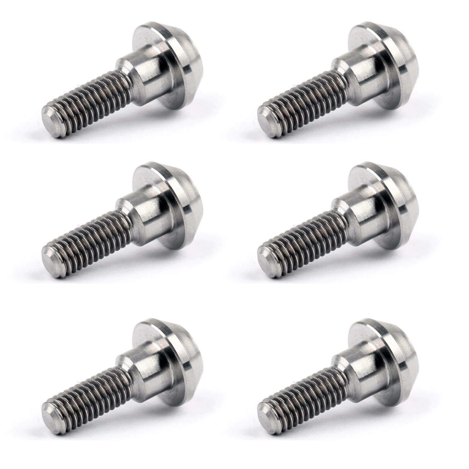 Titanium Bolts M6 x 20mm Brake Rotor Disc FRONT Bolts For Suzuki GSXR 600 750 (08-14) GSXR1000 (09-14) 6pc Set
