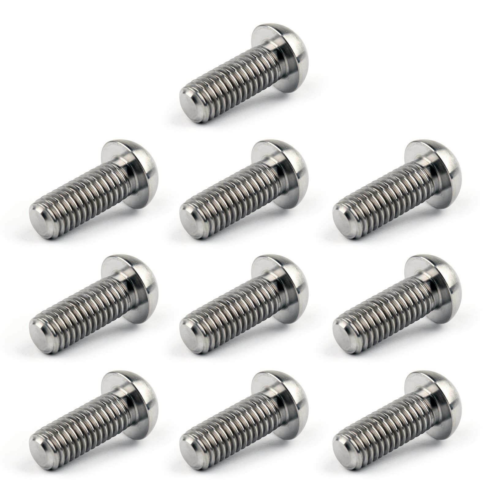 Titanium Bolts M8 x 20mm T40 Disc Brake Rotor For Ducati Multistrada 848 1198 Hypermotard Monster 1100 10pcs Set