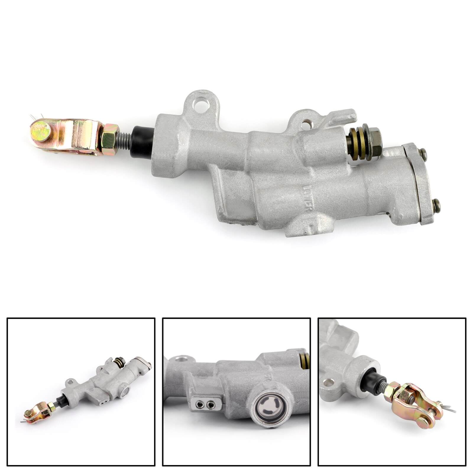 Rear Brake Master Cylinder For 5UN-2583V-00 Yamaha WR250F YZ250 YZ250F WR450F YZ125 03-18 Silver