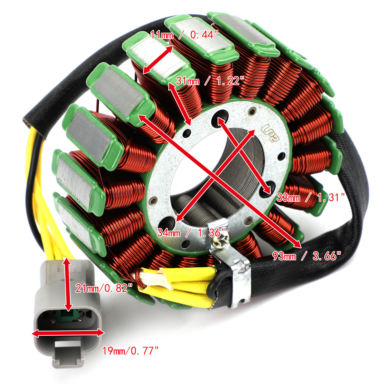 Magneto Stator Coil For Sea-Doo 3D RFI 800 cc 05 800 GSX RFI 99-01 GTI LE RFI 03-05 GTI RFI 04-05 GTX RFI 98-02