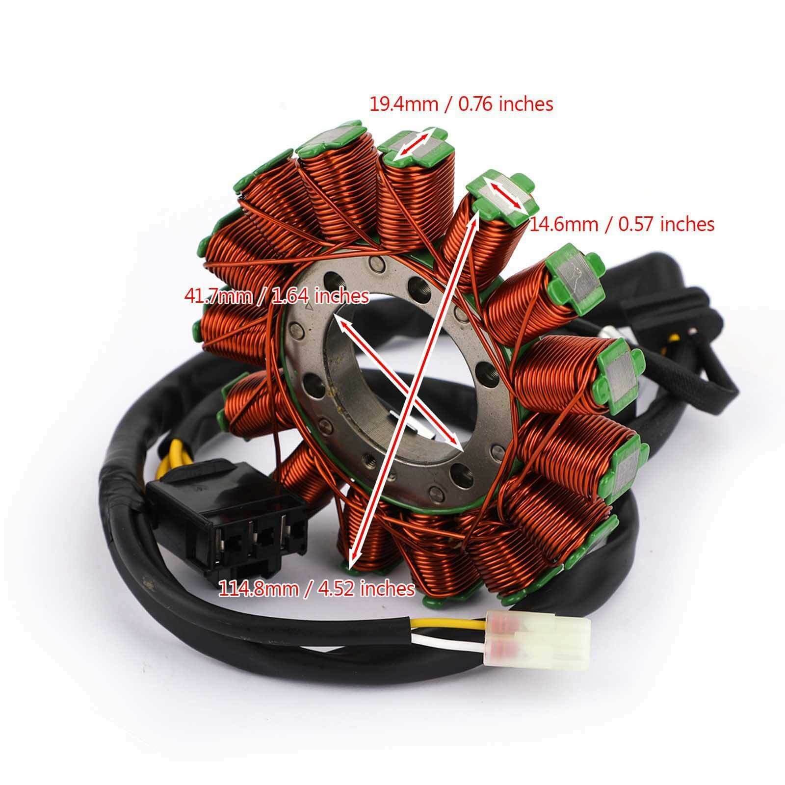 10-16 Honda CBR1000RR ABS Fireblade CBR1000RA Magneto Generator Engine Stator Rotor Coil 31120-MFL-D31