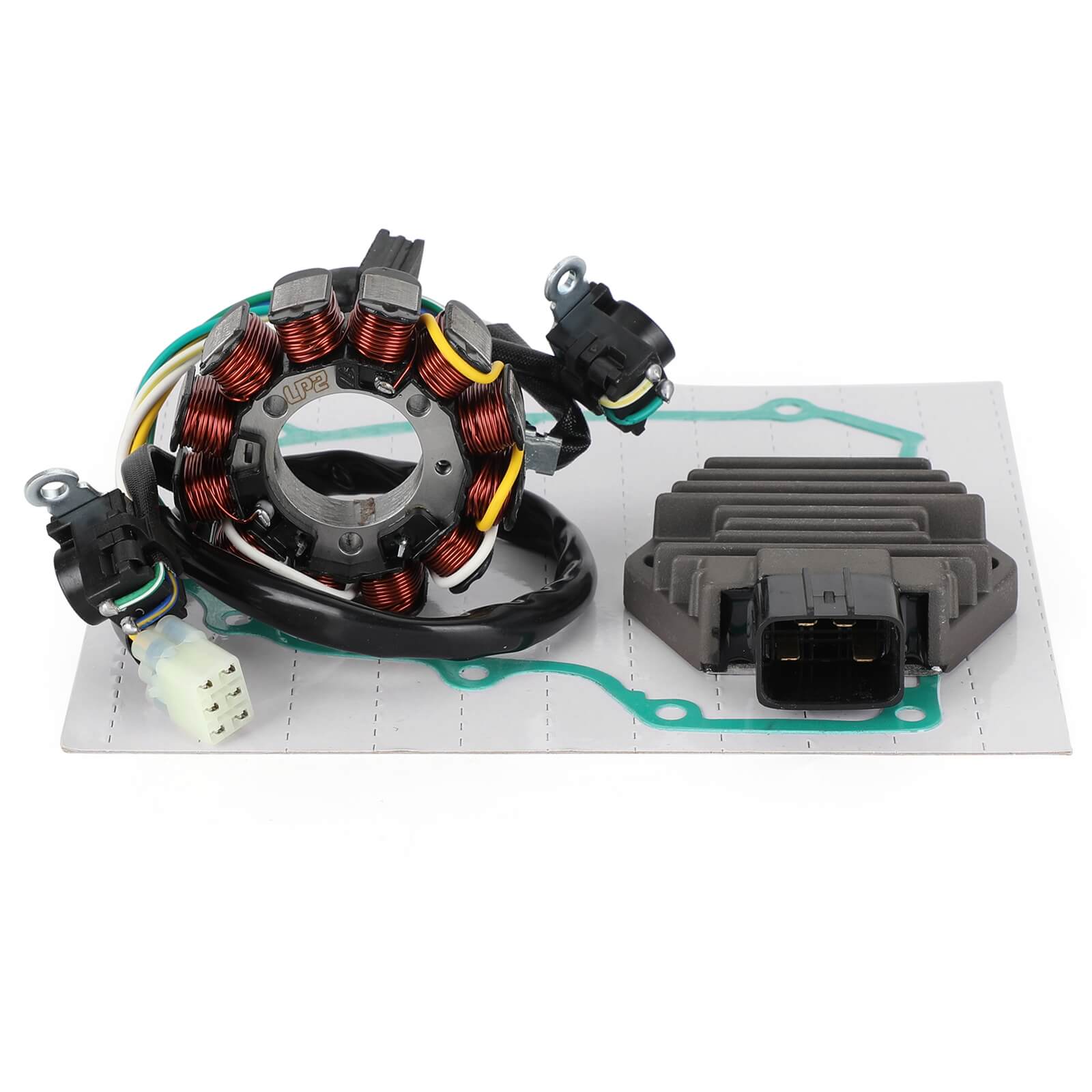 Magneto Coil Stator + Voltage Regulator + Gasket Assy Fit for Honda CRF 250 R CRF250R 2010-2012