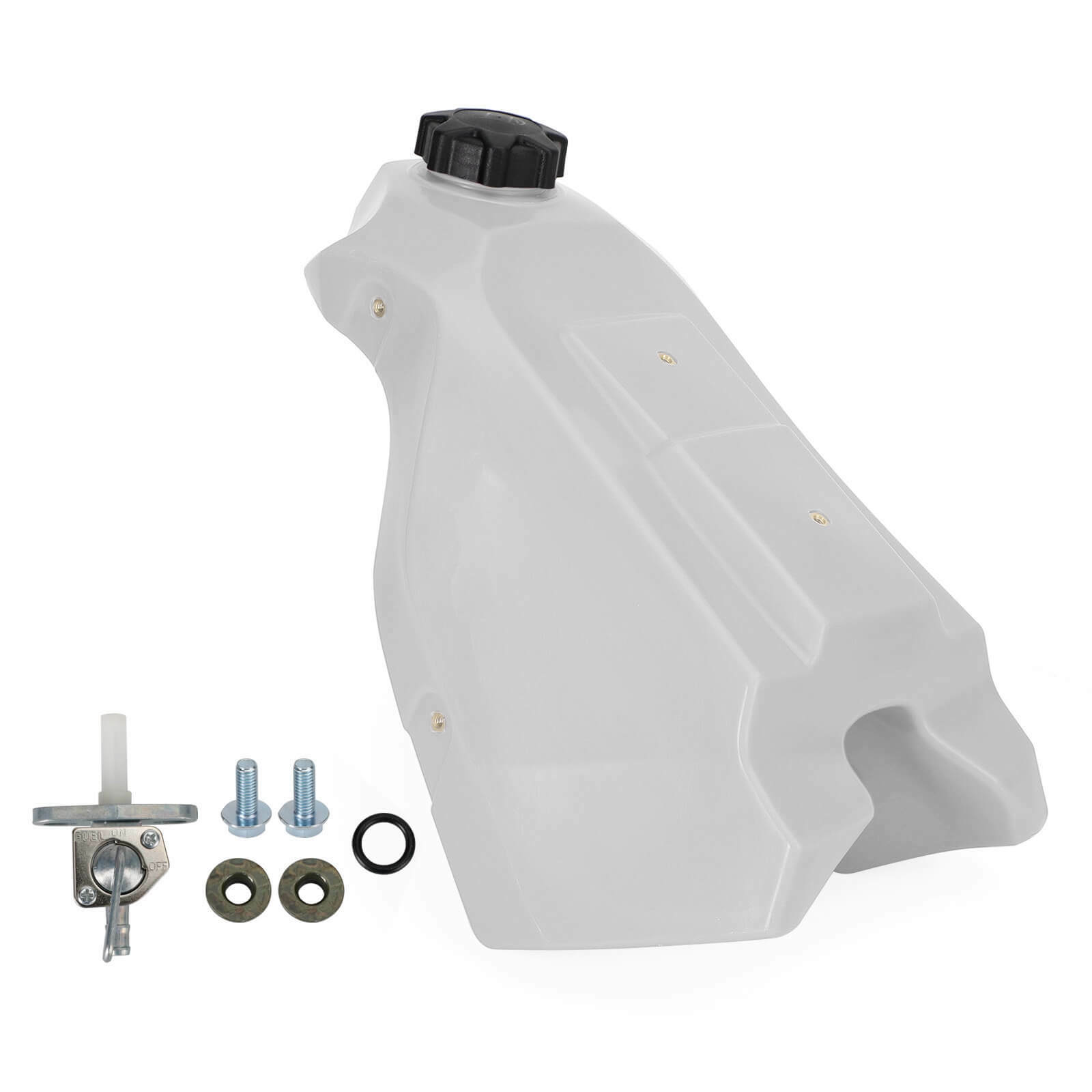 3.6 Gal Large Capacity Gas FUEL Tank White For Honda CR 500R CR500R 1989-2001