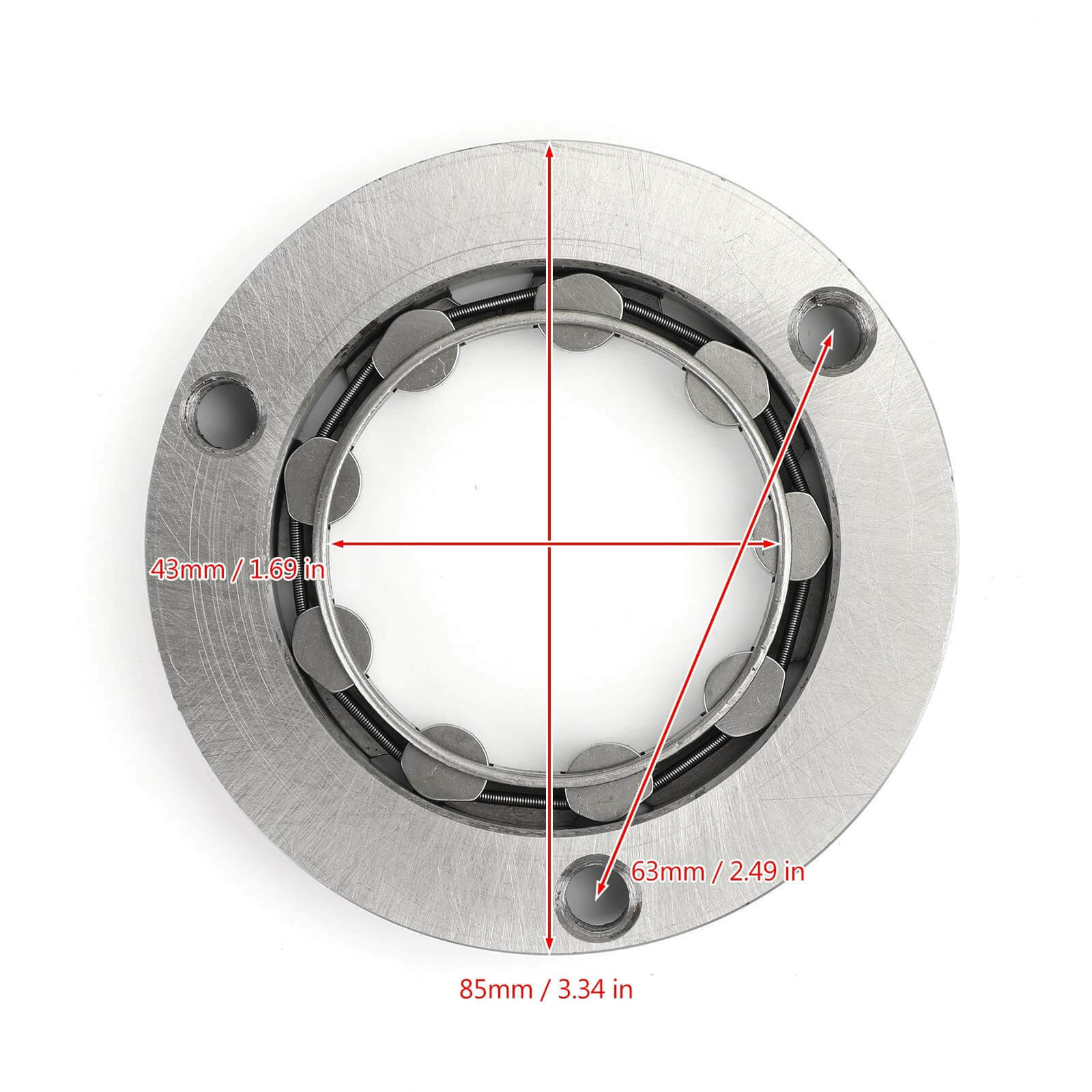 One Way Starter Clutch Bearing Sprag For Yamaha TTR125 TTR125E TTR125L TTR125LE XT125R/X 00-07