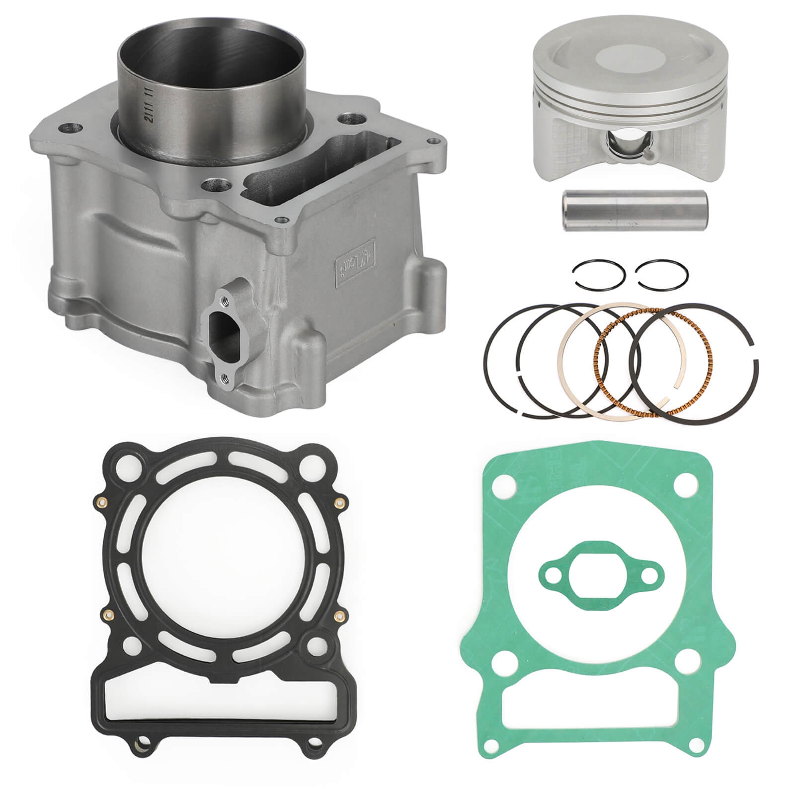 Cylinder Jug Piston Rings Gasket Top End Kit Fit for HiSUN 500 UTV'S ATVs Massimo Supermach Bennche CubCadet