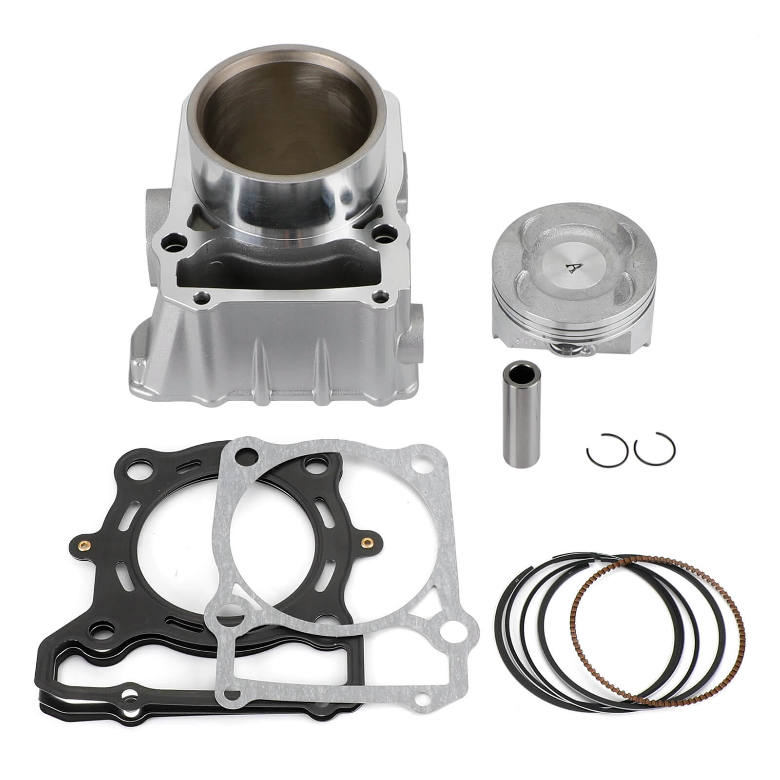 Engine Cylinder Barrel Top End Rebuild Kit For Kawasaki KLX 300 KLX300 R 96-07