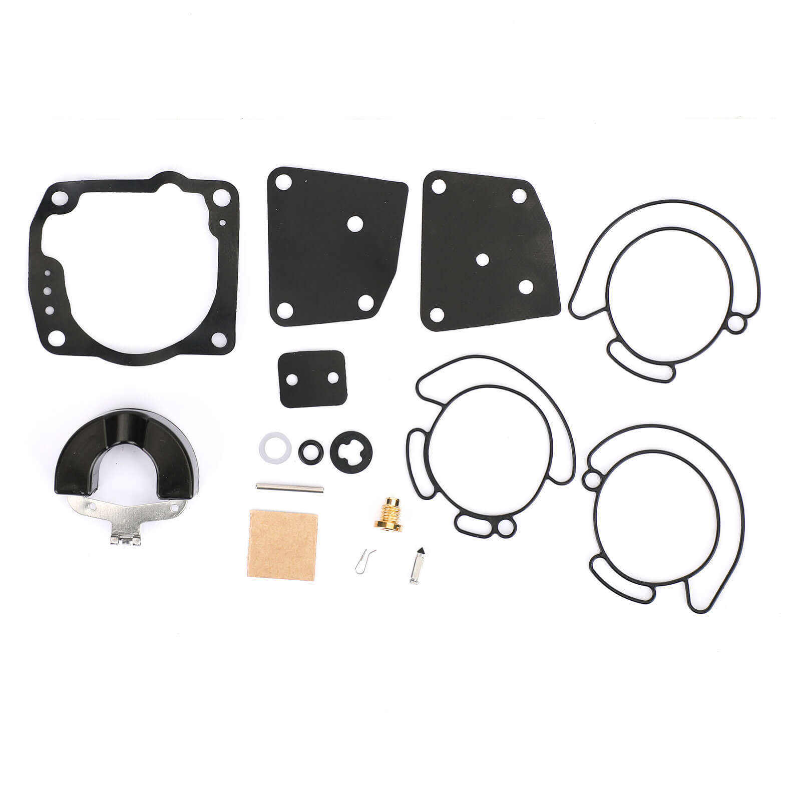 6PCS Carburetor Kit Fit For Johnson Evinrude 175HP V4 degree Eagle engines