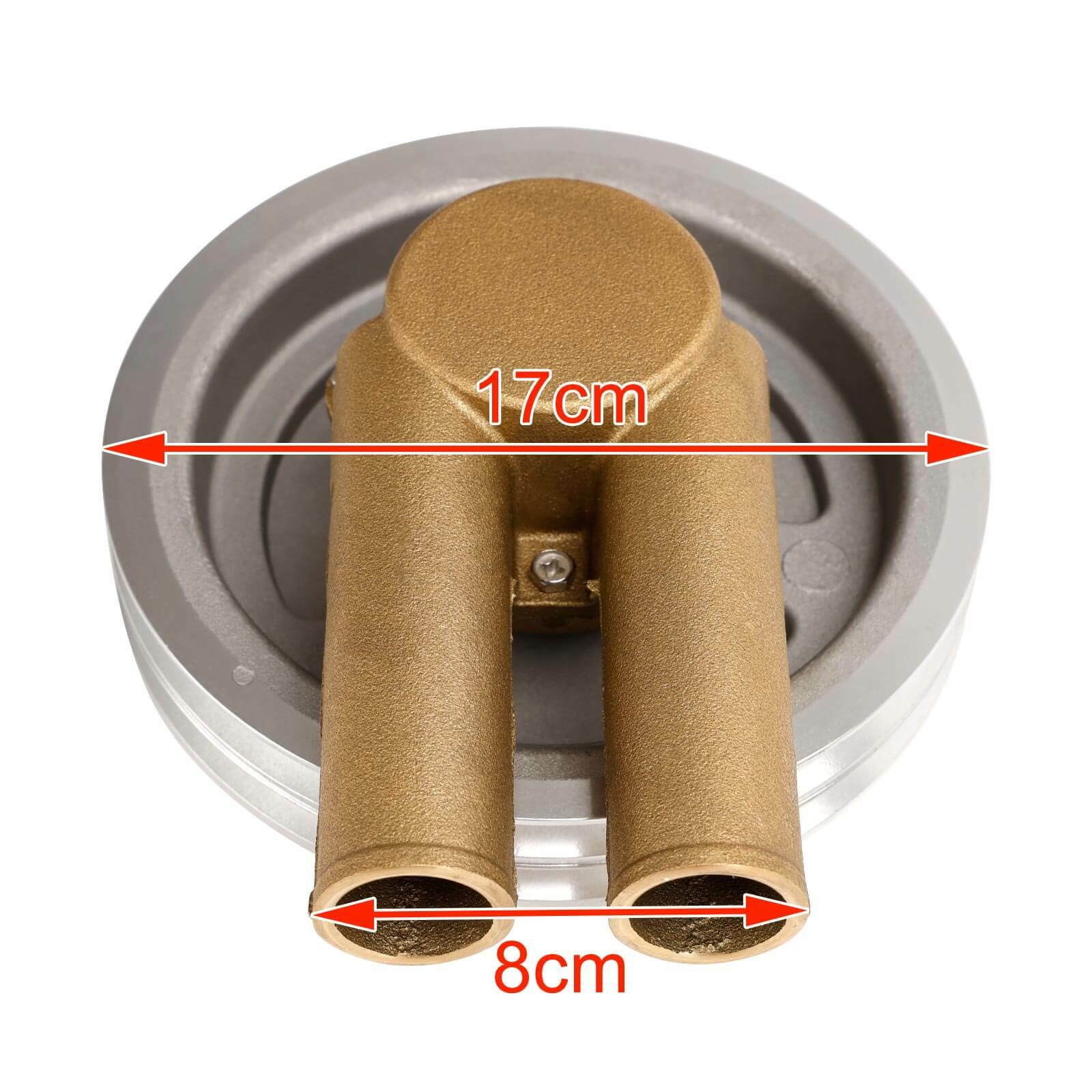 21214596 3858229 Raw Sea Water Pump for Volvo Penta 4.3, 5.0, 5.7 V-belts