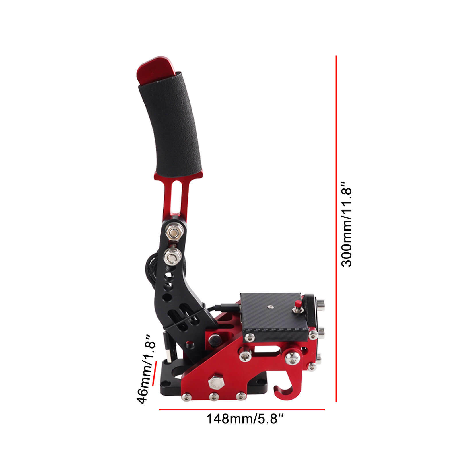 14Bit X1 XSS XBOX SIM Handbrake for Racing Games Steering Wheel Stand G920 Red