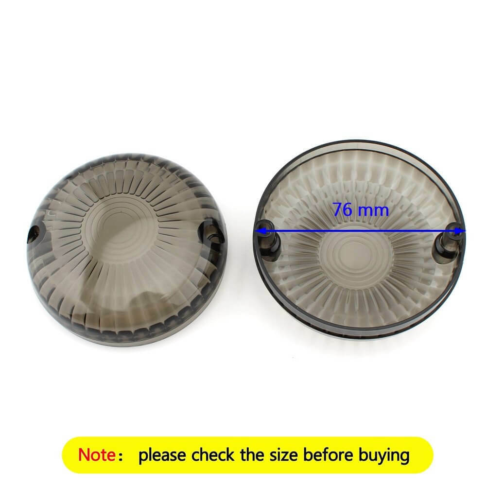 Turn Signal Light Lens Cover For Yamaha V Star 650 1100 Vmax 1200/1700 Smoke