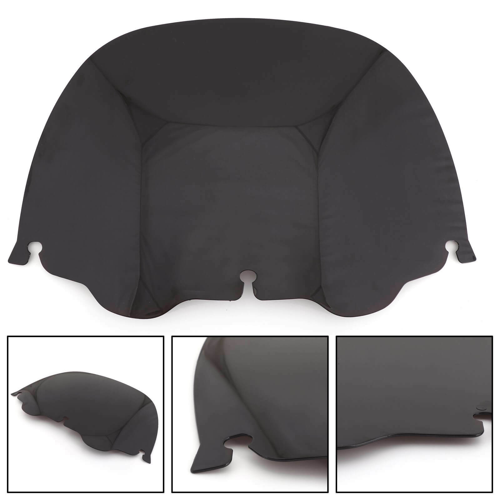 12" ABS Windshield Harley Davidson Electra Glide, Street Glide, Ultra Classic and Trike models