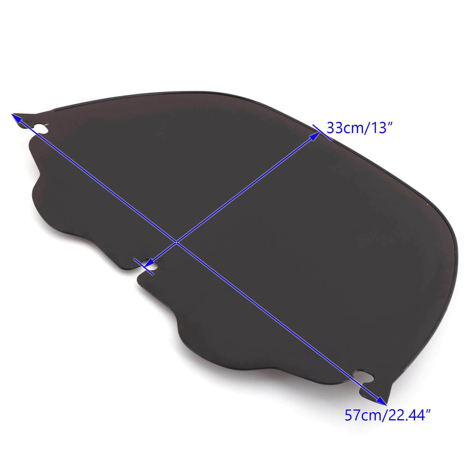 12" ABS Windshield Harley Davidson Electra Glide, Street Glide, Ultra Classic and Trike models