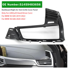 2019-2022 BMW X5 G05 X6 G06 Dashboard Right Air Vent Grille Cover Panel ...