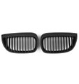 Kidney Grille Grill BMW E81 E87 Sport 1 Series Hatchback (2004-2007) Matte Black