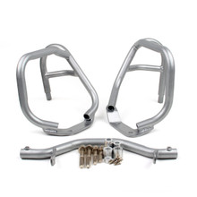 CHIFUN Engine Guard Lower Highway Crash Bars 1.25" Fat Steel Replacement For BMW R1200GS ADV 2004-2012 Black Motorcycle Frame Protection Bars, Frame Sliders - Canada