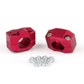 Handlebar Risers Clamp 28MM Triumph Street Triple Tiger 800 1050 XC, Red