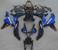 Fairings Honda CBR 600 RR Black & Blue Flame Racing (2007-2008)