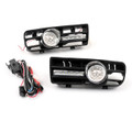 2x Fog Light 5 LED Front Bumper Grille DRL Lamp VW Golf MK4 GTI TDI (99-04)