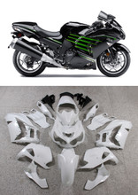 『・・・』 Amotopart Fairings Plastics Kawasaki ZX14R Ninja Black Green