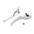 Brake Clutch Levers Harley Road Glide Custom FLTRX, FLTR, Ultra FLTRU, Tri Glide Ultra Classic FLHTCUTG, Ultra Classic Electra Glide FLHTCU, Chrome