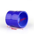 Reducers 0 Degree 70mm 76mm Silicone Pipe Hose Coupler Intercooler Turbo Intake