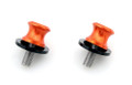 10mm Swingarm Sliders Spools Orange