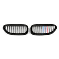 Front Grille For BMW E63 E64 LCI M6 Convertible Coupe 630, M-color Shiny Black