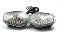 Clear Turn Signals For Suzuki GSXR 600 750 1000 Flush Mount