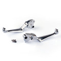 Skull Style Brake Clutch Levers Set Harley Davidson Softail Standard FXST (2012-2013) Chrome