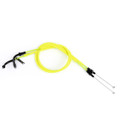 Throttle Cable Push Pull Wire Line Gas Suzuki GSXR GSX-R 600 (06-09), Neon Yellow