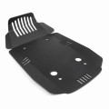 Aluminum Skid Plate Engine Guard Extension For BMW R NINE T (2013-2017) Black (Guard-365-Black)