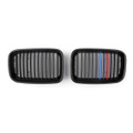 Kidney Grille M Color Striped For BMW E36 3 Series M3 (1992-1996) Matte Black