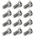 12PCs Titanium Bolts M8 x 22mm Brake Rotor Disc Bolts Suzuki GSXR GSX GSF GSR DL SV VZ Hayabusa Bandit V-Strom Gladius Intruder (Mid-2000+)