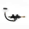 Rear Master Cylinder Hydraulic Brake Pump Fluid Reservoir Universal, Black