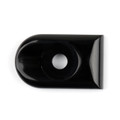 Seat Bolt Tab Cover Mount Knob For Harley Sportster Dyna Touring US, Black (M512-F057-Black)