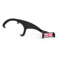 360 Rotation Car Phone Mount Cradle Holder Stand For Mini Cooper R55 R56, Red Union Jack