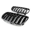 Kidney Grille Mod For BMW X3 E83 LCI Facelift 07-08-09-10 Gloss Black